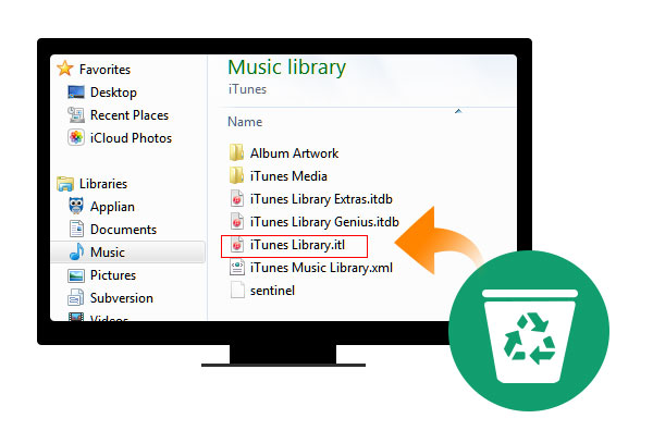 Reconstruir biblioteca do iTunes