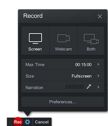 Screencast-O-Matic para Mac
