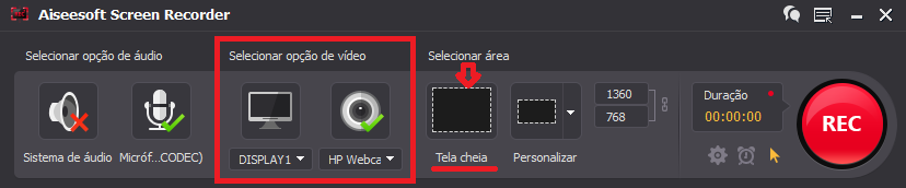 Aiseesoft Screen Recorder - programa para gravar a tela do PC