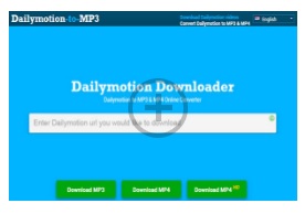 Dailymotion a MP3