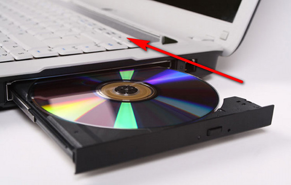 Insira um CD virgem em seu computador