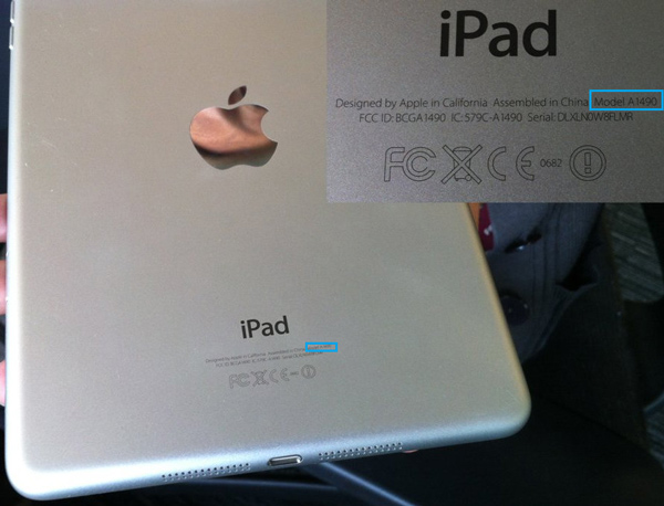 Procure o modelo do seu iPad