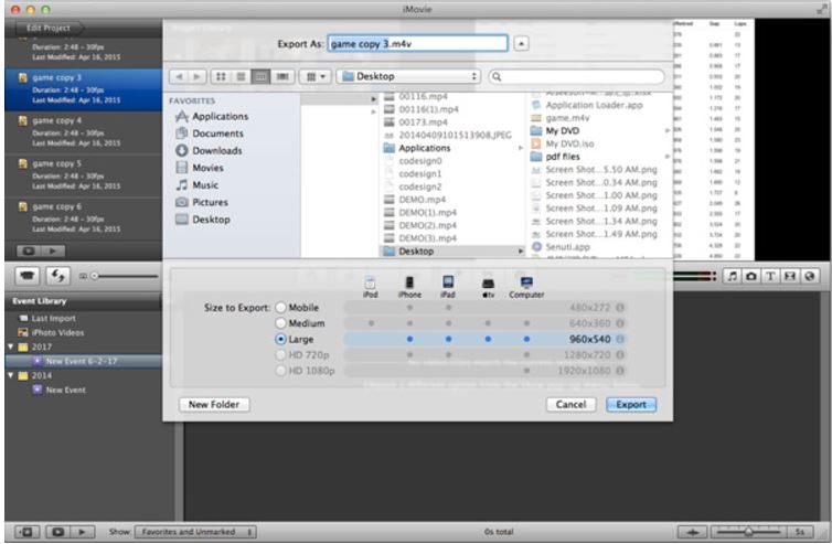 Como Guardar Un Video Editado En Imovie