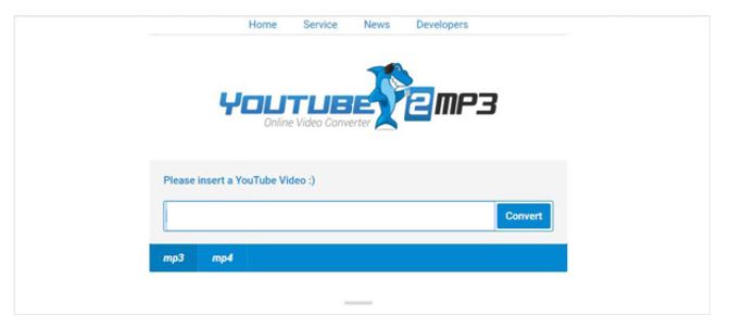 Convertidor online de YouTube a MP3